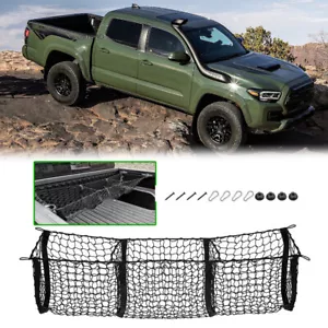 Para Toyota Tacoma 1995-2023 maletero trasero 3 bolsillos red de carga sobre estilo - Imagen 1 de 14