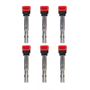 6pcs Ignition Coils Replacement for Audi Q5 Q7 A6 Porsche Panamera VW UF529 - Picture 1 of 6