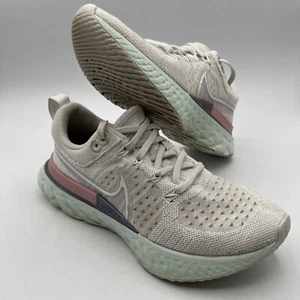 Nike React Infinity Run FK 2 CT2423-007 White Running Shoes Womens Size 8 - Picture 1 of 17