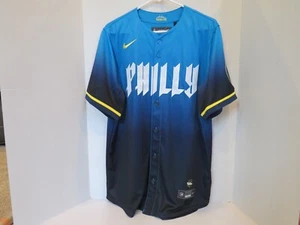 Philadelphia Phillies Bryce Harper #3 Nike Blue City Connect MLB Limited Trikot - Bild 1 von 16