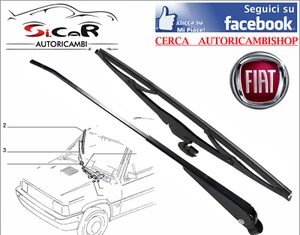 KIT BRACCIO SORREGGI LAME + TERGICRISTALLO ANTERIORE PER FIAT PANDA FINO AL 2003 - Bild 1 von 6