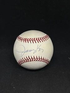 NEW YORK YANKEES JIMMY KEY SIGNED BASEBALL PSA COA PSA/DNA MLB AUTOGRAPH TORONTO - Picture 1 of 2
