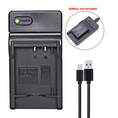 USB Battery Charger For Panasonic DMW-BCG10 Lumix DMC-3D1 TZ10 TZ18 TZ19 TZ20 - Image 1 of 4