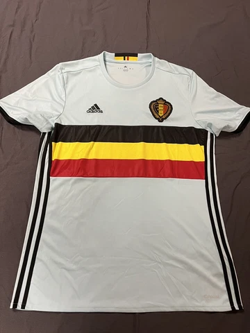 Adidas Belgium Euro 2016 Team Away Shirt Size L Cover
