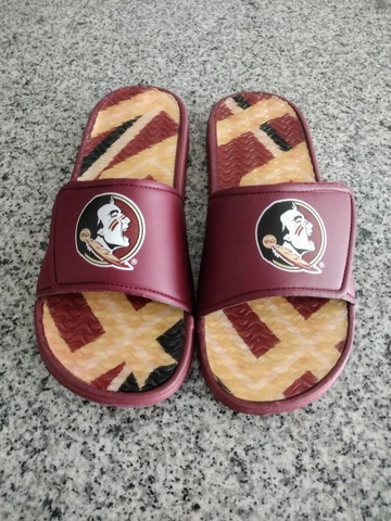 Foco Florida State Gel Cushioned Slide Sandals Mens Size Medium 9-10 NCAA NWT Cover