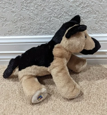 German Shepherd GANZ Retired Webkinz & Lil 'Kinz Animals HM146 9" Tall No Code - Image 1 of 4