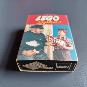 Caja Sistema Lego Vintage Nº 229 producida 1958-1965. 8 platos surtidos. - Imagen 1 de 9