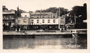 AK ISLE OF WIGHT COWES GLOSTER HOTEL um 1932 - Bild 1 von 2