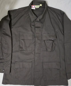 propper DBD coat jacket XL Long black military tactical rip stop field - Picture 1 of 13