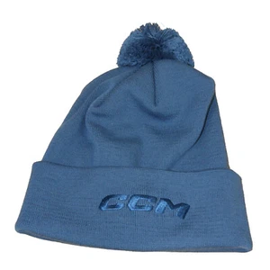 CCM HOCKEY SENIOR/ADULTO Pom de Lana Merino GORRA/SOMBRERO OSFM-Azul Vibrante - Imagen 1 de 3