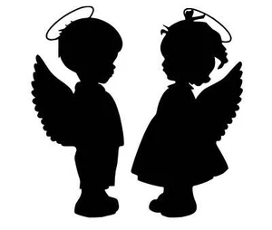 Cherub vinyl Decal / Sticker - Picture 1 of 3