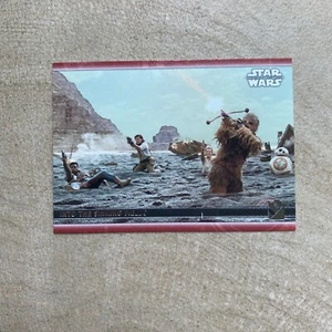 2020 Star Wars Rise Of Skywalker Series 2 Red #23 Into The Sinking Fields /199 - Bild 1 von 2