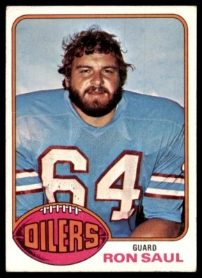 1976 Topps Ron Saul Football Cards #208 - Image 1 of 2