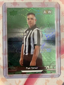 2023 Upper Deck AEW All Elite Wrestling - Green Pyro #84 Paul Turner /349 - Picture 1 of 2