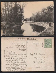 ALWALTON The Lynch 1913. CAMBAS. Postales fotográficas reales de Head of Alwalton. USADO - Imagen 1 de 1