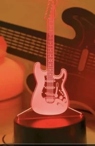 7 Colors guitar Touch Lamp. Brand New - Picture 1 of 5