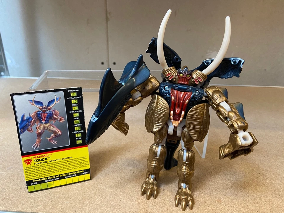 Transformers Beast Wars 1998 TORCA figure Fuzors kenner - Image 1 of 4