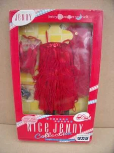 Takara Jenny Nice Jenny Collection Red Doll Clothes Playing Dress Up Japan New - Picture 1 of 3