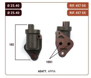 KIT 2 PZ CILINDRETTI FRENI LANCIA APPIA III SERIE DIAMETRO 25,40 DX + SX - Picture 1 of 1