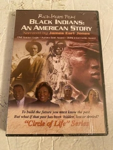 Black Indians: An American Story (DVD, 2003) RICH-HEAPE FILMS NEW Circle of Life - Foto 1 di 3