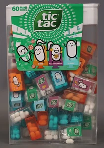 TIC TAC Travels Box mit 55 Mini Boxen - Mint, Orange, Spearmint, Peach & Passion - Bild 1 von 3