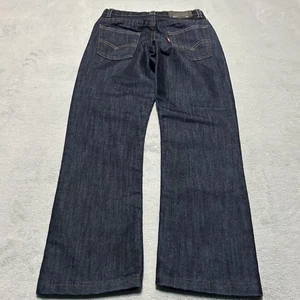 Levis 511 Jeans Boys 7 Reg 23x22 Slim Straight Adjustable Waist Denim Pants - Picture 1 of 14