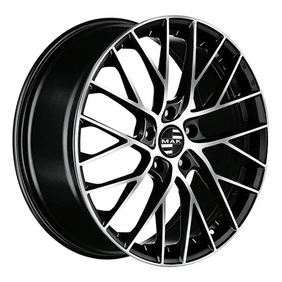 CERCHIO IN LEGA PER PORSCHE 997 11,0J20" 5X130 59 71,60 MAK MONACO-D BLACK MIRRO - Immagine 1 di 2