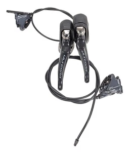 Set Leve Freno Cambio Shimano Ultegra ST-R8020/BR-R8070 Strada 2x 11s con Pinza - Foto 1 di 7