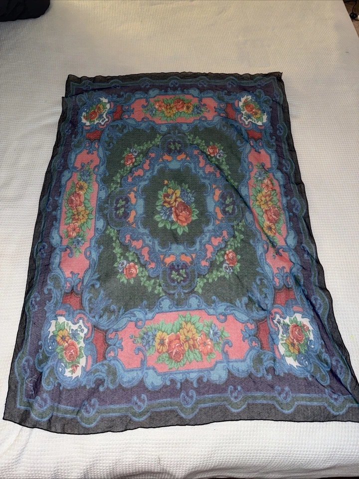 Bufanda de gasa Kenzo 42x29 pulgadas Foto 1 de 4