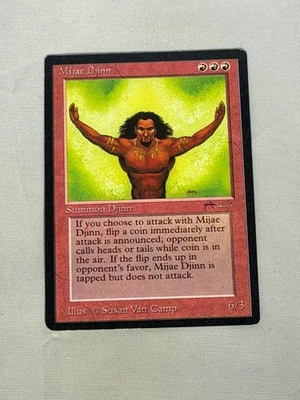MTG Mijae Djinn Arabian Nights Magic the Gathering - Image 1 of 2