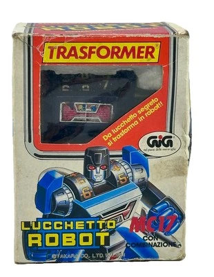 Padlock Robot MC17 Diaclone Transformers Transformer Takara Gig Japan Rare 1984 Foto 1 de 4