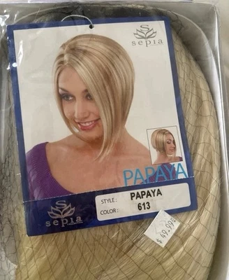 Sepia Collection Blonde A Line Bob Wig - Image 1 of 2