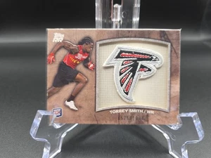 Parches del equipo Topps Rising Rookies 2011 #RTPTS Torrey Smith #/1074 Falcons - Imagen 1 de 4