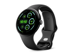 Google Pixel Watch 3 (45 mm) WLAN Obsidian Schwarz Aluminium Smartwatch NEU OVP - Bild 1 von 4
