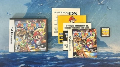 Mario Party DS (Nintendo DS, 2007) CIB Complete Authentic Works Very Good Shape - Image 1 of 4