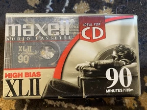 Maxell XLII 90 SEALED VINTAGE 2 TAPE LOT CRO2 chrome high bias audiophile - Bild 1 von 4