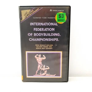 IFBB Mr Olympia 1982 1983 VHS *Ultra Rare Footage* Zane Platz Haney Viator - Picture 1 of 6