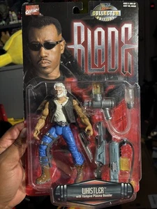 1997 Blade Whistler W/ Vampire Plasma Booster Toy Biz Marvel Action Figure - Picture 1 of 10