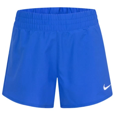 New Nike Little Girls' Dri-FIT One Woven Shorts Royal Blue Pick Size MSRP:$22 - Image 1 of 4