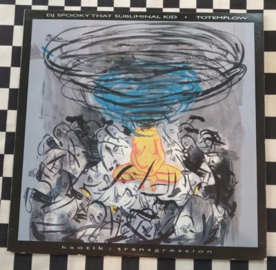 Kaotik: Transgression LP DJ Spooky That Subliminal Kid/Totemplow vinyl 1998 VG+ - Imagem 1 de 4