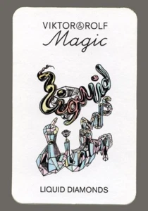 Carte publicitaire - advertising card - Magic Liquid Diamonds de Viktor & Rolf - Imagen 1 de 1