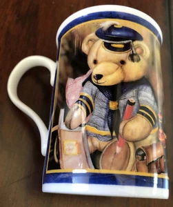 Taza de café Crown Trent hueso fino china oso de peluche de Inglaterra - coleccionable - Imagen 1 de 8