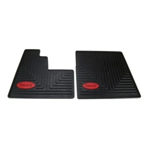 Peterbilt Semi Truck OEM FMPBSLUSH-NG Slush Style Rubber Front Floor Mats-Set - Foto 1 di 1