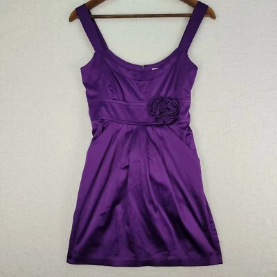 Junior's Dress Size 3 Purple Wishes Wishes Wishes Pre-owned  - Image 1 of 4