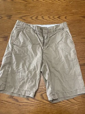 SONOMA Life Style Caqui Pantalones Cortos Para Hombres 30 Marrón Logo Chino Bermudas Informales JH6 Foto 1 de 4