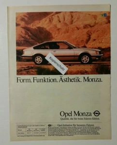 # Pubblicità/pubblicità A4: Opel Monza 1981 (11041656) - Foto 1 di 1