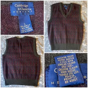Maglione uomo Cambridge Classics Mervyns grande misto lana - Usato in ottime condizioni - Foto 1 di 12