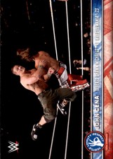 2017 Topps WWE John Cena Tribute #13 Defeats Shawn Michaels at Wrestlemania 23