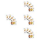 20 Sheets of Bee Stickers Notebook Decal Stickers for Phone Tablet Car