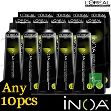 Any 10pcs L'Oreal Professionnel Inoa ODS2 Technology Color Cream Hair Dye 60g